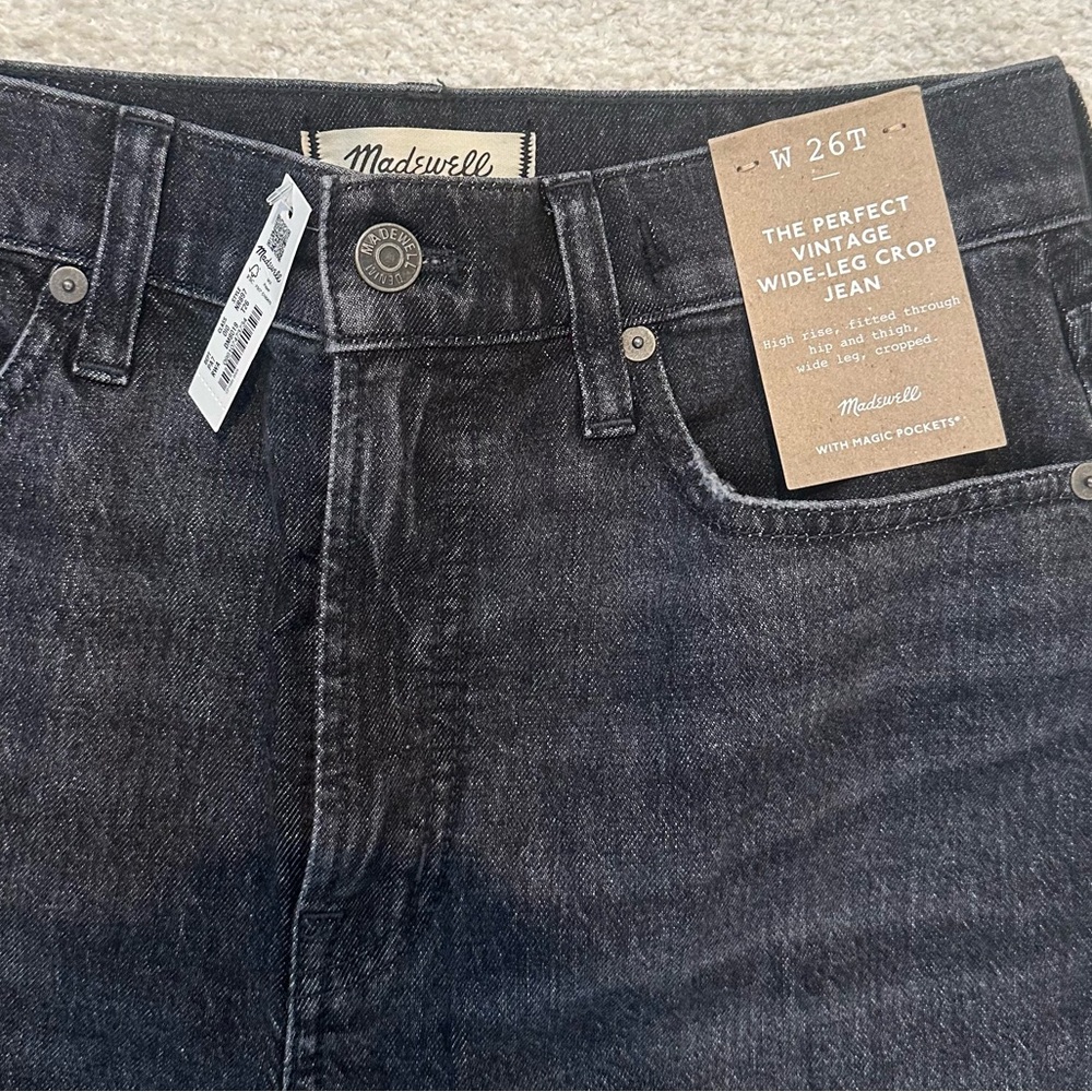 Madewell Women’s the perfect vintage wide leg jeans